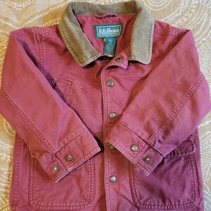 L.L. Bean Red Denim Jacket